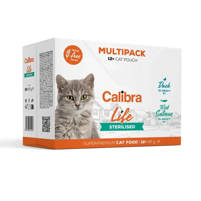 CALIBRA Cat Life Sterilised - wet cat food - 12x85g - Wet foodDLK-KAM<<<For the catDLK<<<ActionPL