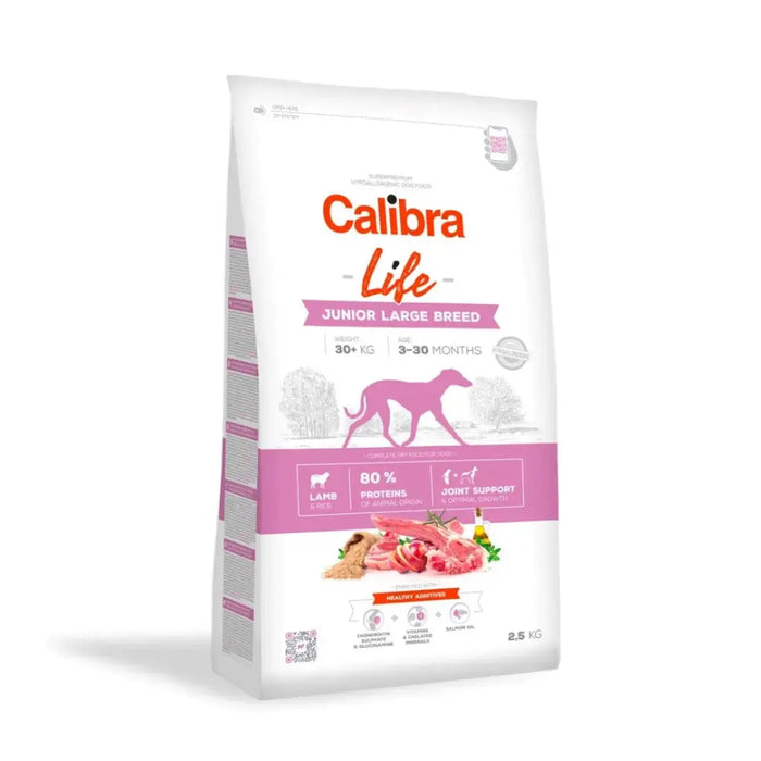 CALIBRA Dog Life Junior Large Breed Lamb - dry dog food - 2,5kg - Dry foodDLP-KAS<<<For the dogDLP<<<ActionPL