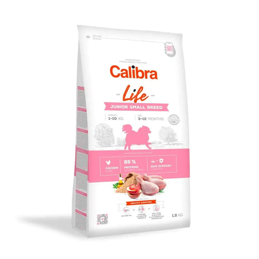 CALIBRA Dog Life Junior Small Breed Chicken - dry dog food - 1,5kg - Dry foodDLP-KAS<<<For the dogDLP<<<ActionPL