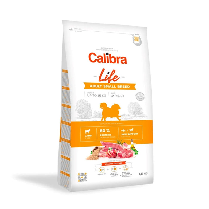 CALIBRA Dog Life Adult Small Breed Lamb - dry dog food - 1,5kg