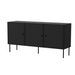 Cama 3D chest of drawers PALAZZO BIS 151x40x75 matte black - Chests of drawers made of furniture