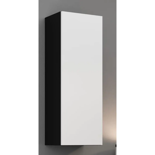 Cama Cabinet VIGO ’90’’ full 90/35/32 black/white gloss - Wooden shelvesRGA-DRE<<<ShelvesRGA<<<ActionPL