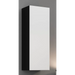 Cama Cabinet VIGO ’90’’ full 90/35/32 black/white gloss - Wooden shelvesRGA-DRE<<<ShelvesRGA<<<ActionPL
