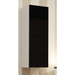 Cama Cabinet VIGO ’90’’ full 90/35/32 white/black gloss - Wooden shelvesRGA-DRE<<<ShelvesRGA<<<ActionPL
