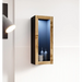 Cama cabinet VIGO ’90’’ glass 90/35/32 black/wotan oak - Buffets and display cabinets on a wooden baseBIW-PDR<<<Buffets