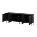 Cama Chest of drawers ISLA 200x40x75 matte black - Chests of drawers made of furniture