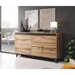 Cama chest of drawers NORD wotan oak/antracite - Chests of drawers on a wooden baseKOY-DRP<<<ChestsKOY<<<ActionPL