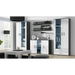 Cama display cabinet SOHO S6 2D2S grey/white gloss - Buffets and display cabinets on a wooden baseBIW-PDR<<<Buffets