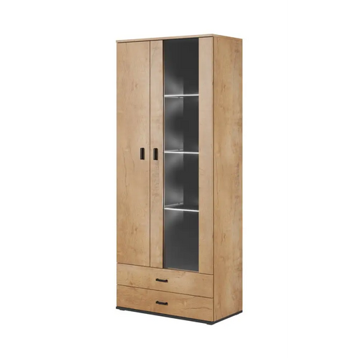Cama display cabinet SOHO S6 2D2S lefkas oak/black - Buffets and display cabinets on a wooden baseBIW-PDR<<<Buffets