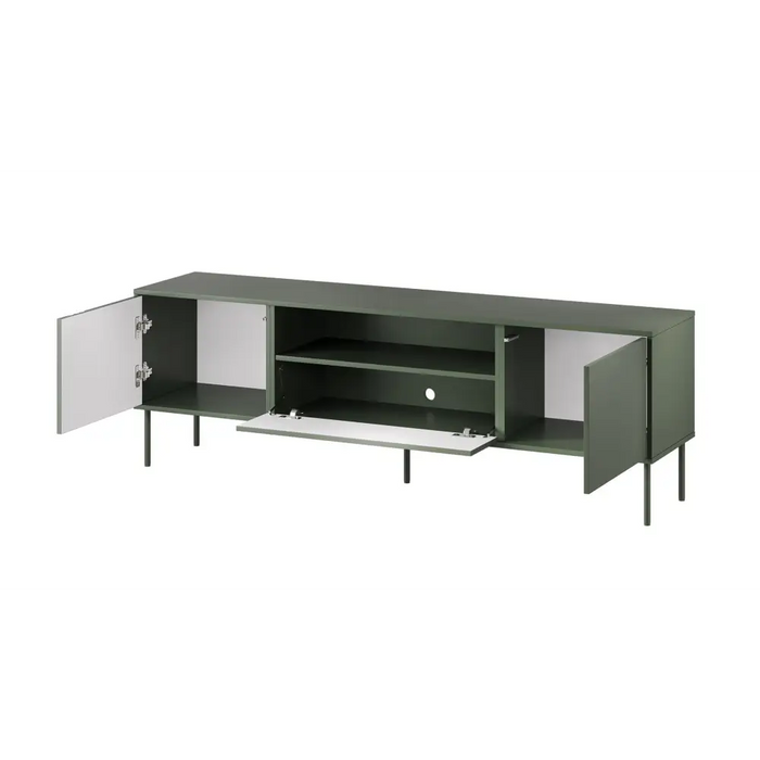 Cama EF TRESSE RTV Cabinet 180x40x54.5 matte green - TV cabinets made of furniture boardSTV-ZPM<<<TV