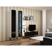 Cama Full cabinet VIGO ’180’ 180/40/30 white/black gloss - Wooden shelvesRGA-DRE<<<ShelvesRGA<<<ActionPL