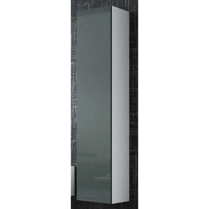 Cama Full cabinet VIGO ’180’ 180/40/30 white/grey gloss - Wooden shelvesRGA-DRE<<<ShelvesRGA<<<ActionPL