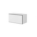 Cama full storage cabinet ROCO RO3 75/37/39 white/black/white - Wooden shelvesRGA-DRE<<<ShelvesRGA<<<ActionPL