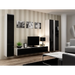 Cama Living room cabinet set VIGO 1 white/black gloss - Modern wall unitsMES-NOW<<<Wall UnitsMES<<<ActionPL