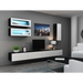Cama Living room cabinet set VIGO 11 black/white gloss - Modern wall unitsMES-NOW<<<Wall UnitsMES<<<ActionPL