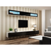 Cama Living room cabinet set VIGO 11 white/black gloss - Modern wall unitsMES-NOW<<<Wall UnitsMES<<<ActionPL