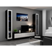 Cama Living room cabinet set VIGO 5 black/white gloss - Modern wall unitsMES-NOW<<<Wall UnitsMES<<<ActionPL