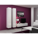 Cama Living room cabinet set VIGO 9 white/white gloss - Modern wall unitsMES-NOW<<<Wall UnitsMES<<<ActionPL