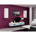Cama Living room cabinet set VIGO NEW 10 white/white gloss - Modern wall unitsMES-NOW<<<Wall UnitsMES<<<ActionPL