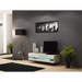 Cama Living room cabinet set VIGO NEW 13 sonoma/white gloss - Modern wall unitsMES-NOW<<<Wall UnitsMES<<<ActionPL