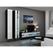 Cama Living room cabinet set VIGO NEW 5 black/white gloss - Modern wall unitsMES-NOW<<<Wall UnitsMES<<<ActionPL