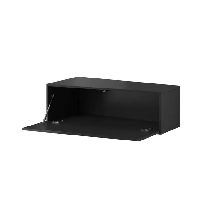Cama Living room cabinet set VIGO SLANT 5 black/black gloss - Modern wall unitsMES-NOW<<<Wall UnitsMES<<<ActionPL