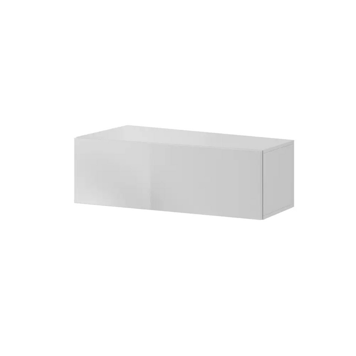 Cama Living room cabinet set VIGO SLANT 5 white/white gloss - Modern wall unitsMES-NOW<<<Wall UnitsMES<<<ActionPL