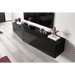 Cama Living room cabinet set VIGO SLANT 7 black/black gloss - Modern wall unitsMES-NOW<<<Wall UnitsMES<<<ActionPL