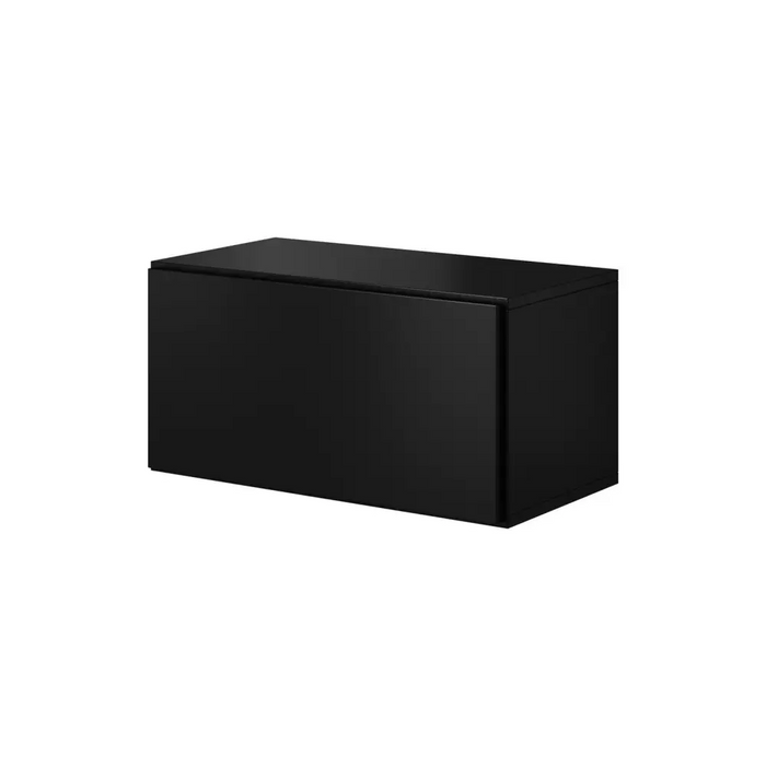 Cama living room furniture set ROCO 11 (RO1 + RO3 + RO4) black/black/black - Modern wall unitsMES-NOW<<<Wall