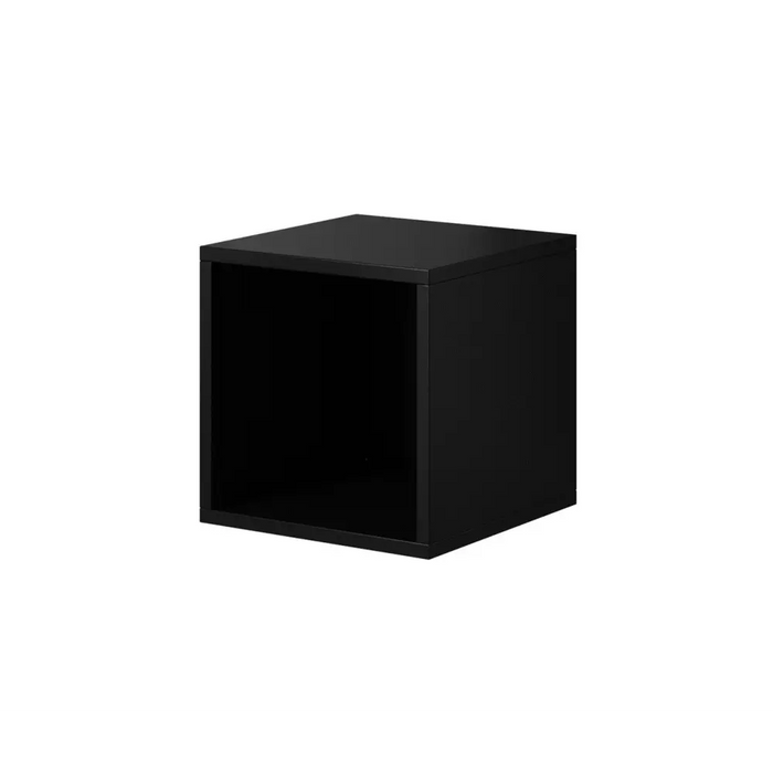 Cama living room furniture set ROCO 18 (4xRO3 + 2xRO6) black/black/white - Modern wall unitsMES-NOW<<<Wall