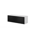Cama living room furniture set ROCO 4 (RO1 + 2xRO3 + 2xRO4) white/white/black - Modern wall unitsMES-NOW<<<Wall