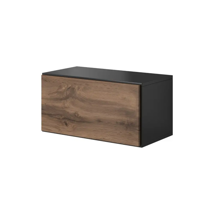 Cama living room furniture set ROCO 7 (3xRO3 + 2xRO6) antracite/wotan oak - Modern wall unitsMES-NOW<<<Wall