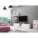 Cama living room furniture set ROCO 8 (2xRO3 + 4xRO6) white/white/white - Modern wall unitsMES-NOW<<<Wall