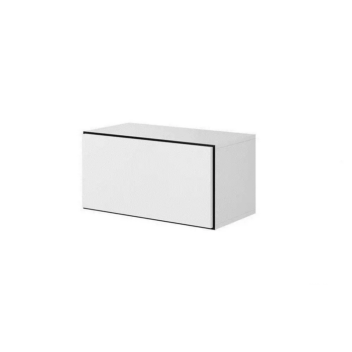 Cama living room furniture set ROCO 8 (2xRO3 + 4xRO6) white/black/white - Modern wall unitsMES-NOW<<<Wall