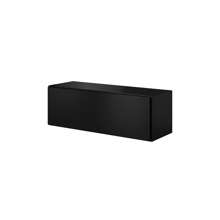 Cama living room furniture set ROCO 9 (RO1 + RO3 + 2xRO6 + 2xRO5) black/black/black - Modern wall unitsMES-NOW<<<Wall