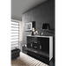 Cama living room sideboard UNI BLACK white/black gloss - Chests of drawers made of furniture