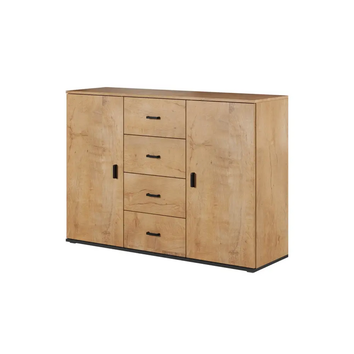 Cama living room sideboard UNI lefkas oak/black - Chests of drawers made of furniture