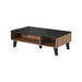 Cama LOTTA 110 coffee table wotan oak/mat black - Wooden benches and tablesLIS-DRE<<<Benches and tablesLIS<<<ActionPL