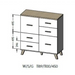Cama LOTTA SET 2 living room storage cabinets Storage combination - Modern wall unitsMES-NOW<<<Wall UnitsMES<<<ActionPL