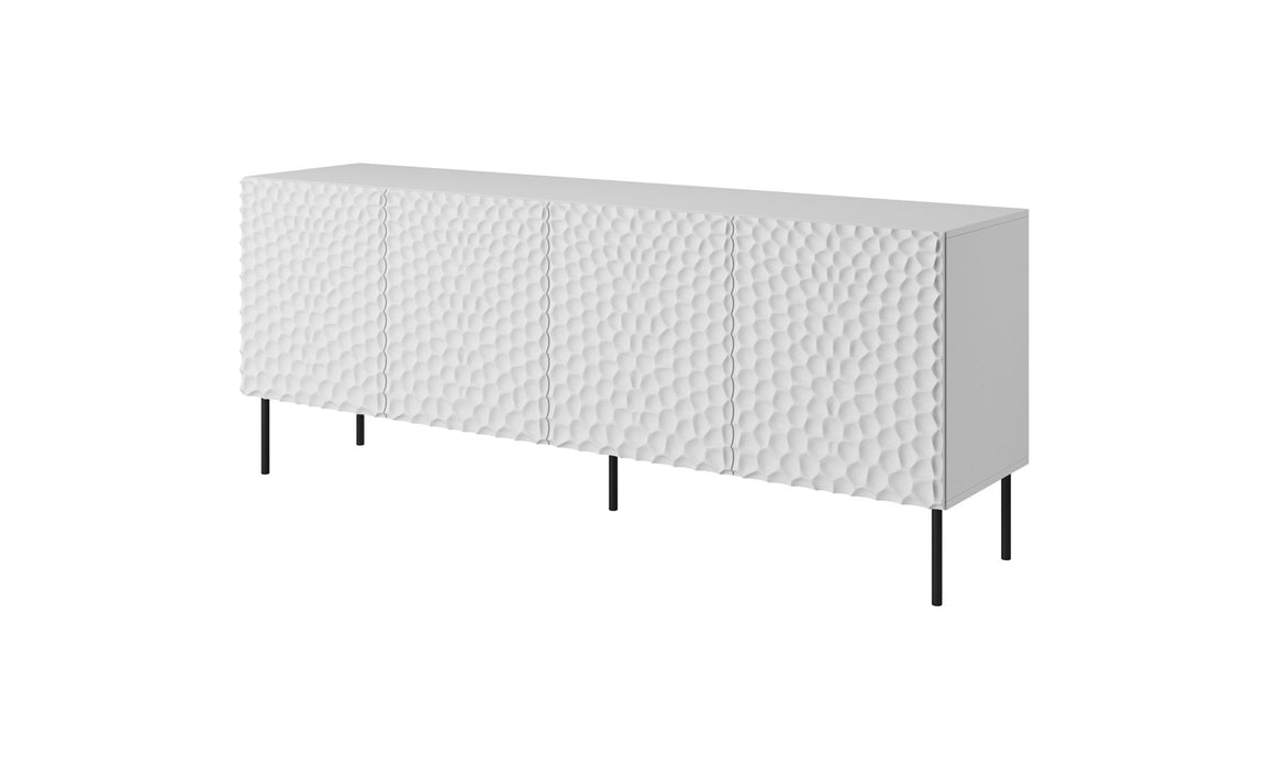 HOLE chest 190x40.5x74.5 cm white matt