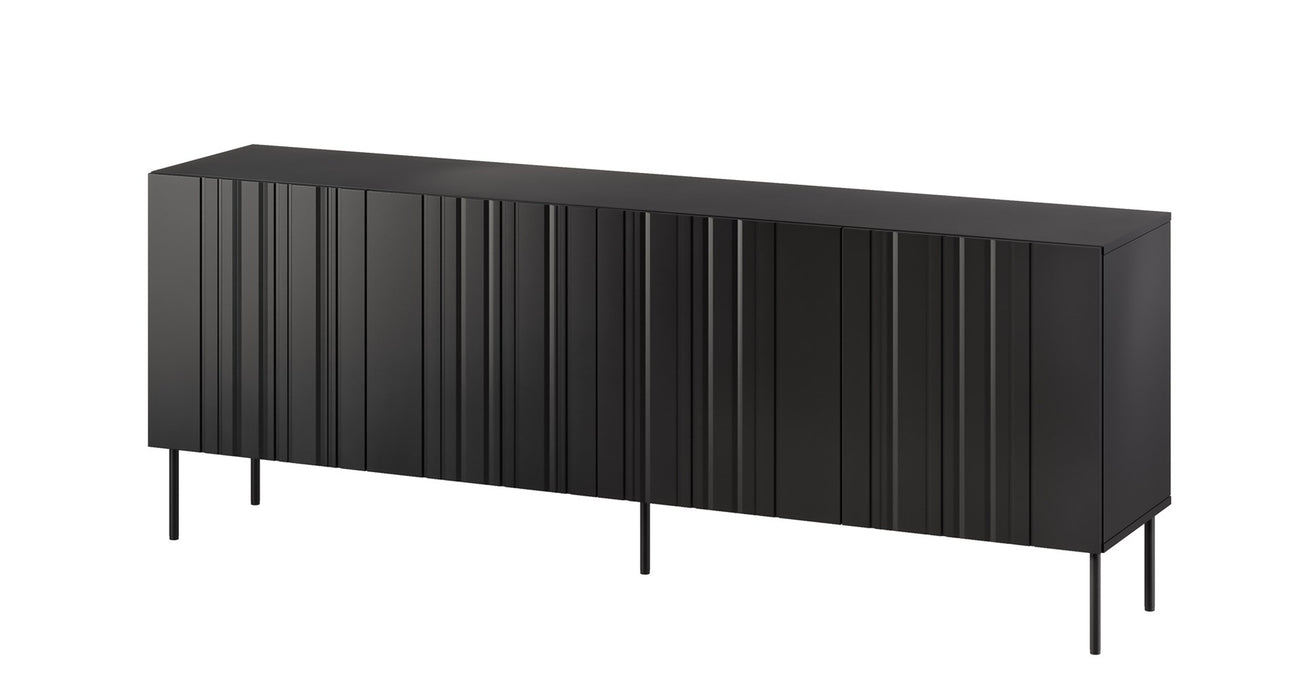 Cama Chest of drawers ISLA 200x40x75 matte black