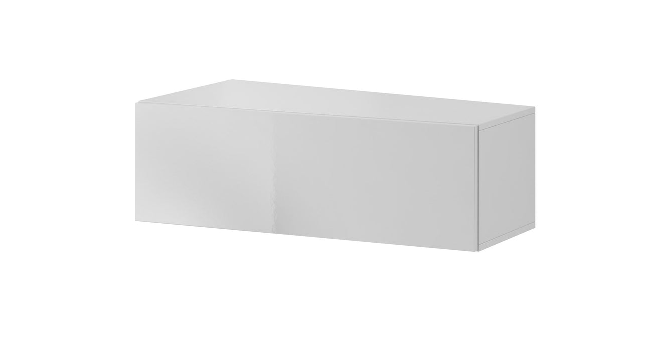 Cama Living room cabinet set VIGO SLANT 5 white/white gloss