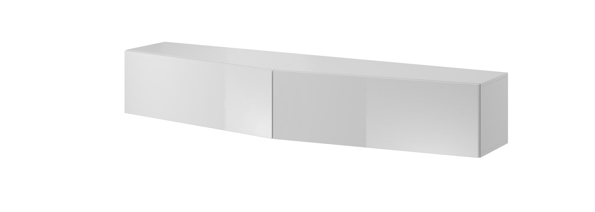 Cama Living room cabinet set VIGO SLANT 6 white/white gloss
