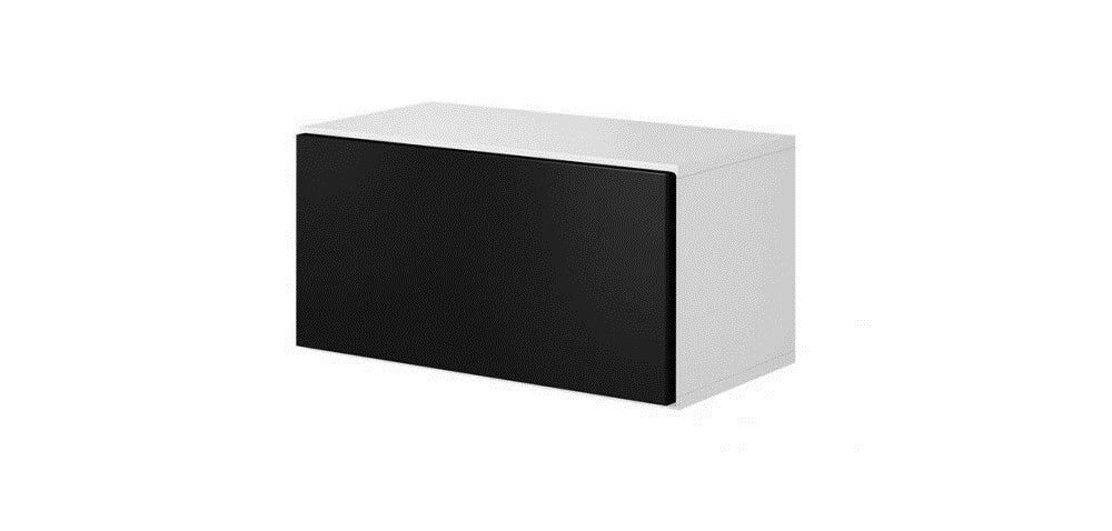 Cama living room furniture set ROCO 2 (2xRO1 + 4xRO3) white/white/black