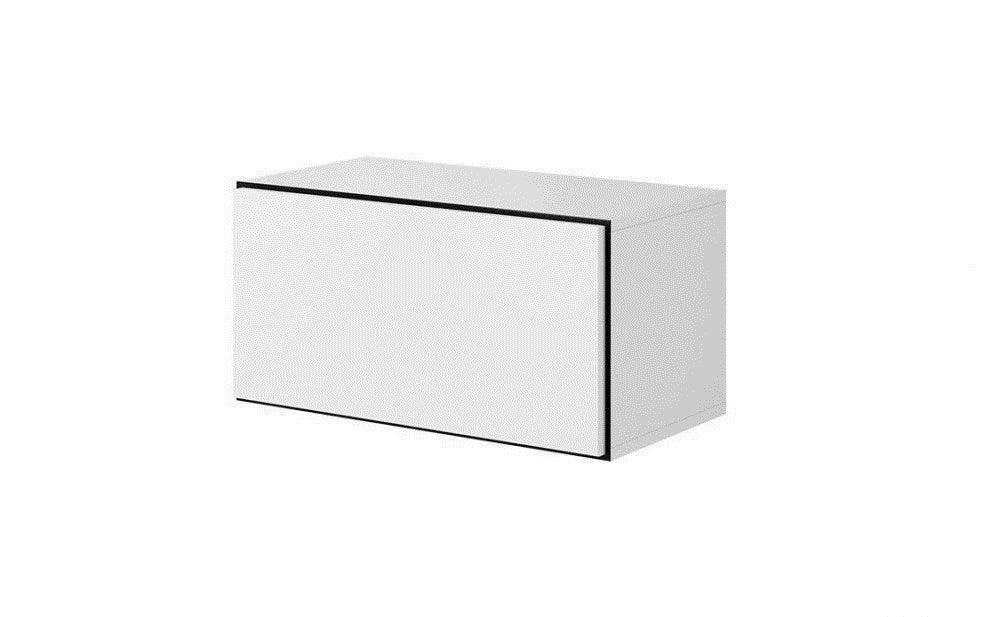 Cama living room furniture set ROCO 3 (2xRO3+2xRO4+2xRO1) white/black/white