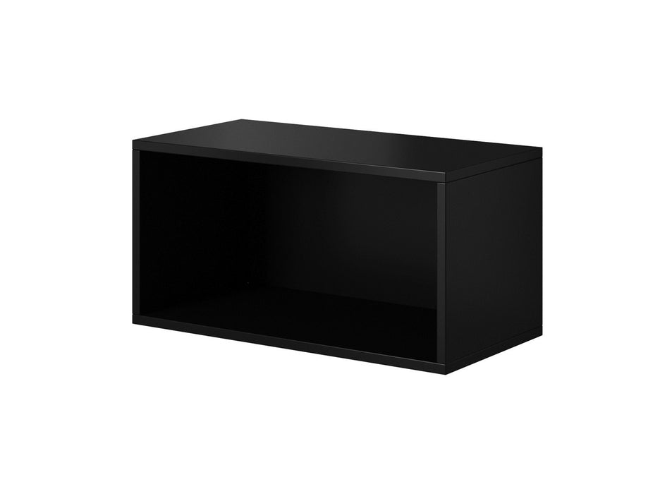 Cama living room furniture set ROCO 3 (2xRO3+2xRO4+2xRO1) black/black/black