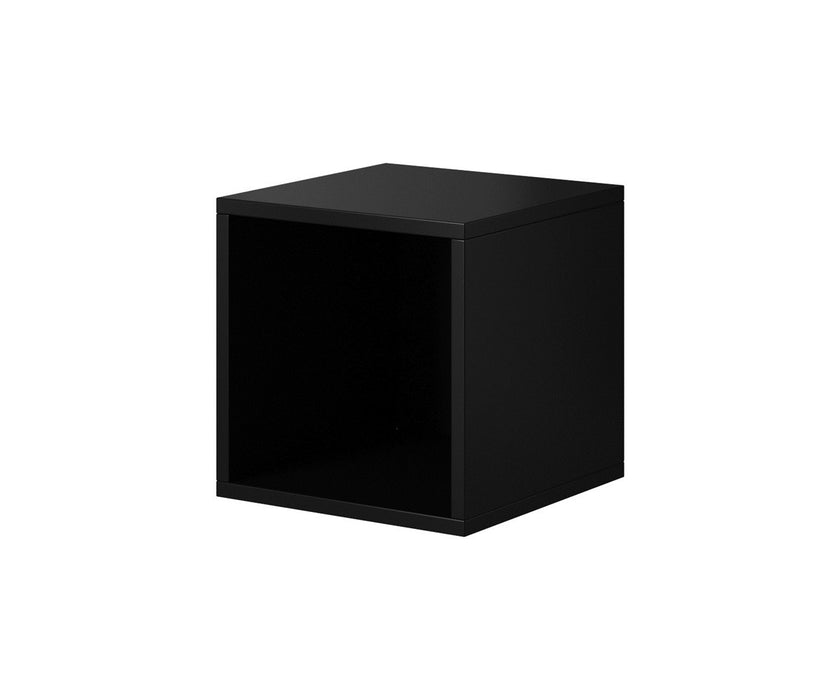 Cama living room furniture set ROCO 7 (3xRO3 + 2xRO6) black/black/white