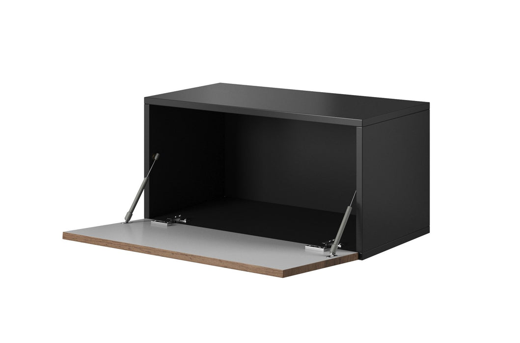 Cama living room furniture set ROCO 18 (4xRO3 + 2xRO6) black/black/black