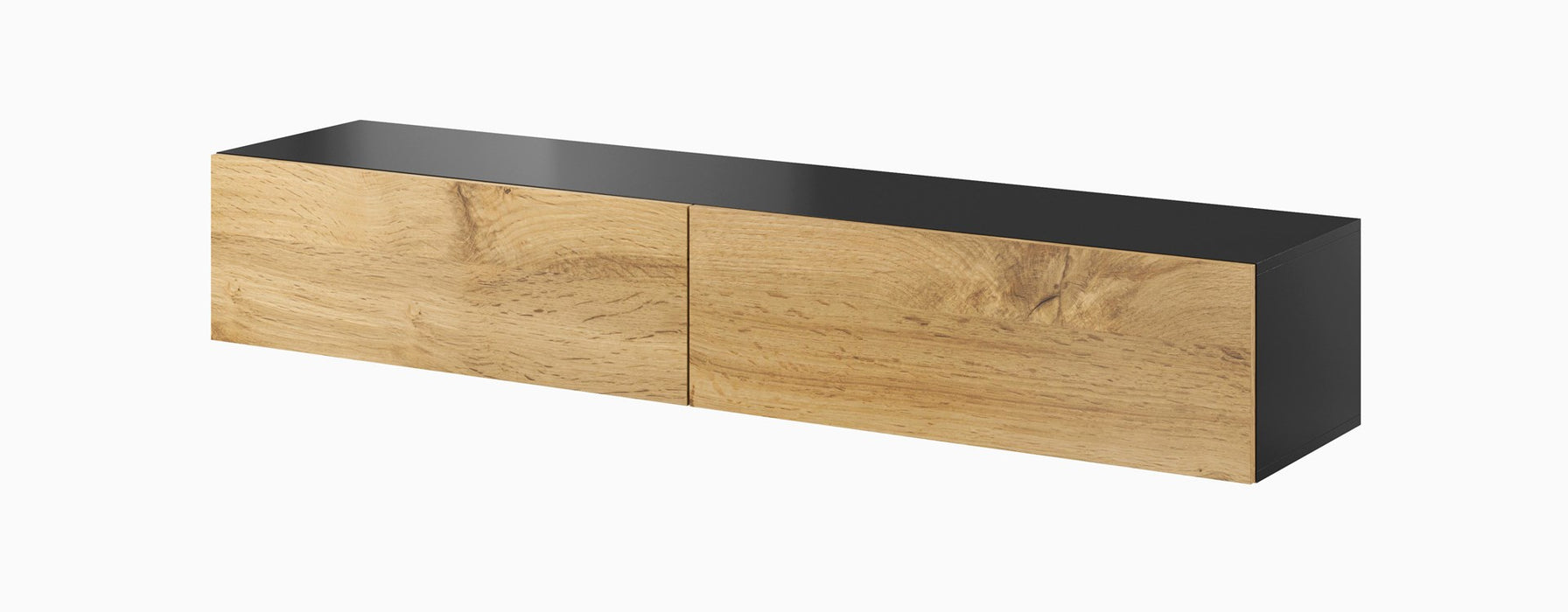 Cama living room cabinet set VIGO 3 black/wotan oak