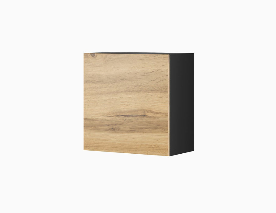 Cama living room cabinet set VIGO 22 black/wotan oak